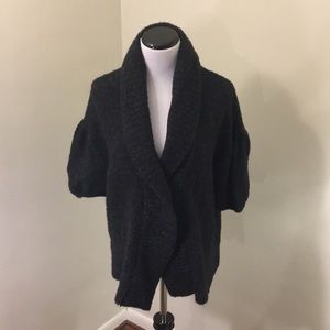 Grey sweater made for layering!